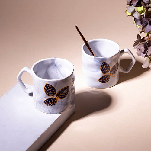 Marble Pattern Tea Cup (Set of 2)