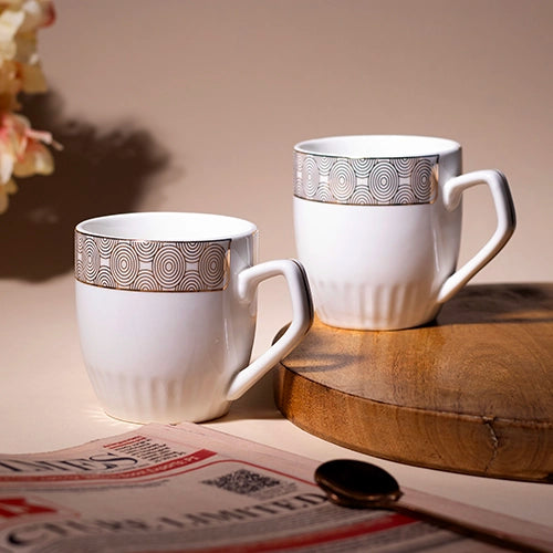 Classic White Tea Cup (Set of 2)