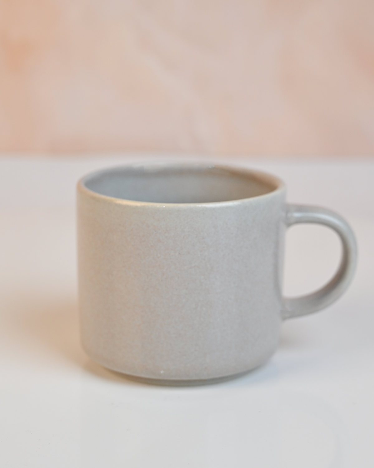 Silver Lustrous New Bone China Tea Cups Set of 2