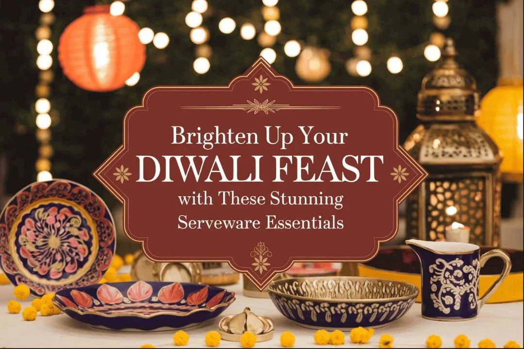 Brighten Up Your Diwali Feast with These Stunning Serveware Essentials