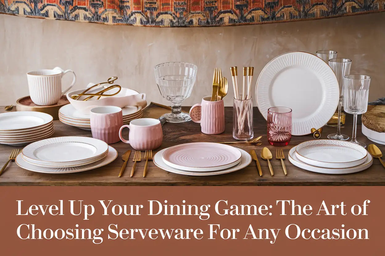 Serveware Secrets: How to Choose the Perfect Pieces for Any Gathering