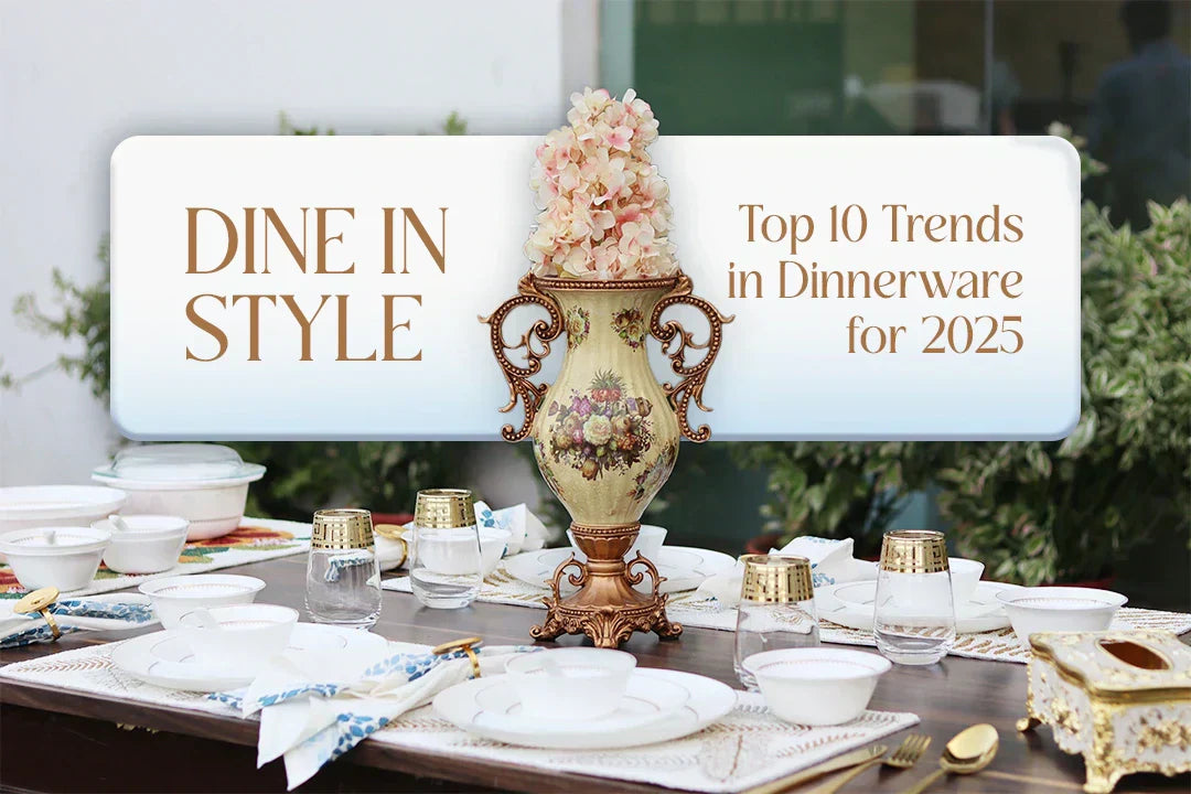 Dine in Style: Top 10 Trends in Dinnerware for 2025