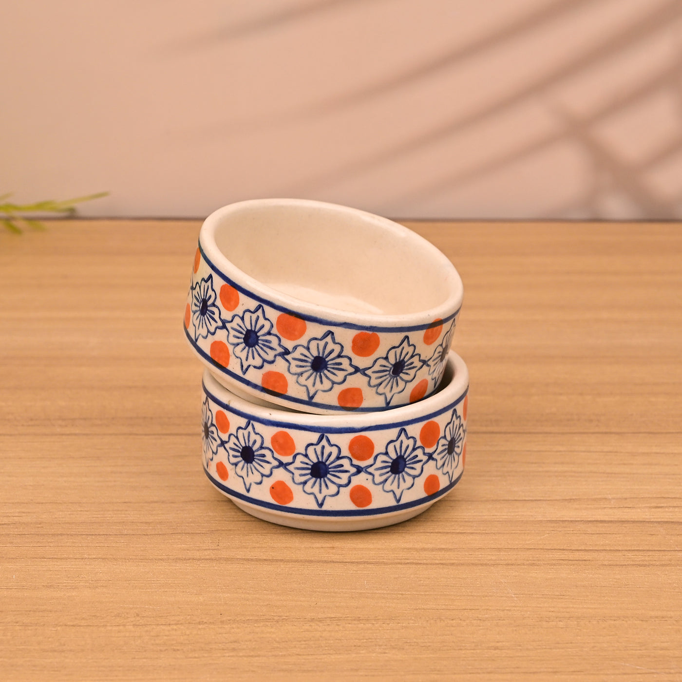 Whimsical Blue & White Chutney Bowl Sets