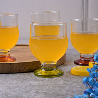 Crystal Clear Color Pop Goblet (Set of 6)