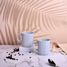 Serene Sky Blue Ceramic Coffee Mug