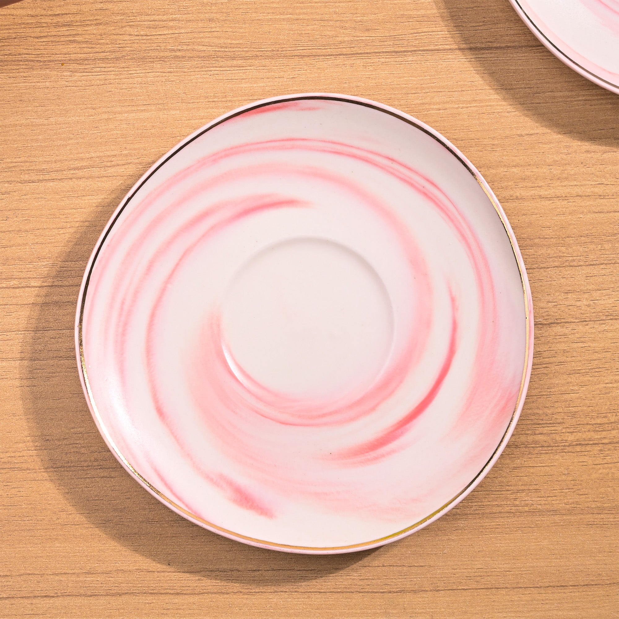 Faded Pink Tea Kettle Set Top View – Kairaus
