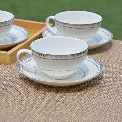 Rumi: Minimal New Fine Bone China Cup Set (Set of 6)
