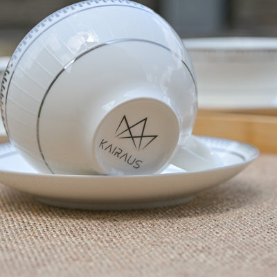 Rumi: Minimal New Fine Bone China Cup Set (Set of 6)