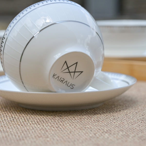 Rumi: Minimal New Fine Bone China Cup Set (Set of 6)