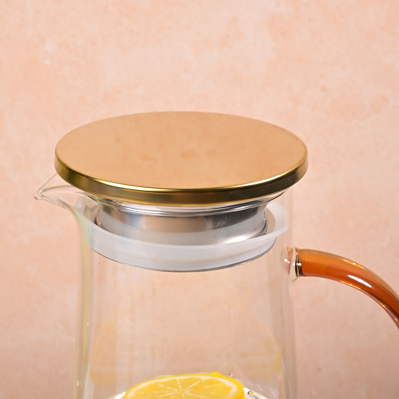 Elegant Glass Pitcher and Mug Set
