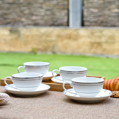 Rumi: Minimal New Fine Bone China Cup Set (Set of 6)