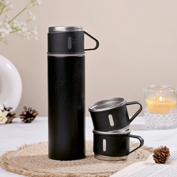 Elite Stainless Steel Insulated Vaccum Flask Set