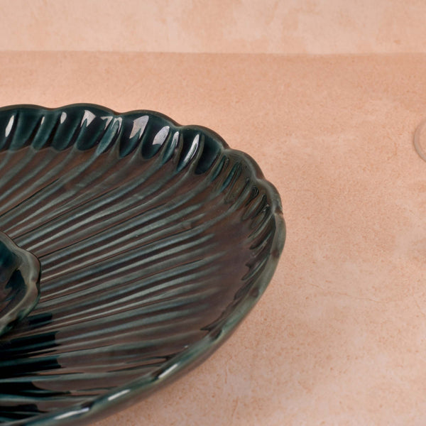 Deep Green Serving Platter