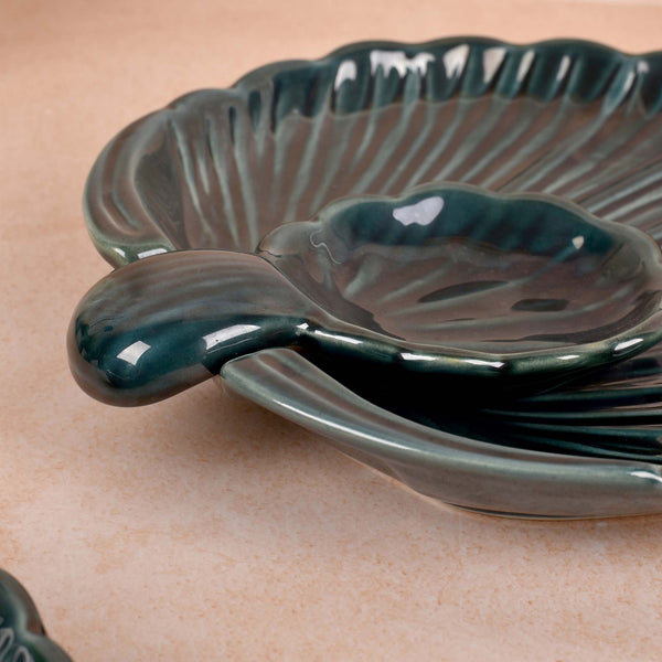 Deep Green Serving Platter