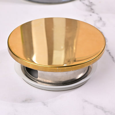 Classic Glass Carafe with Golden Lid