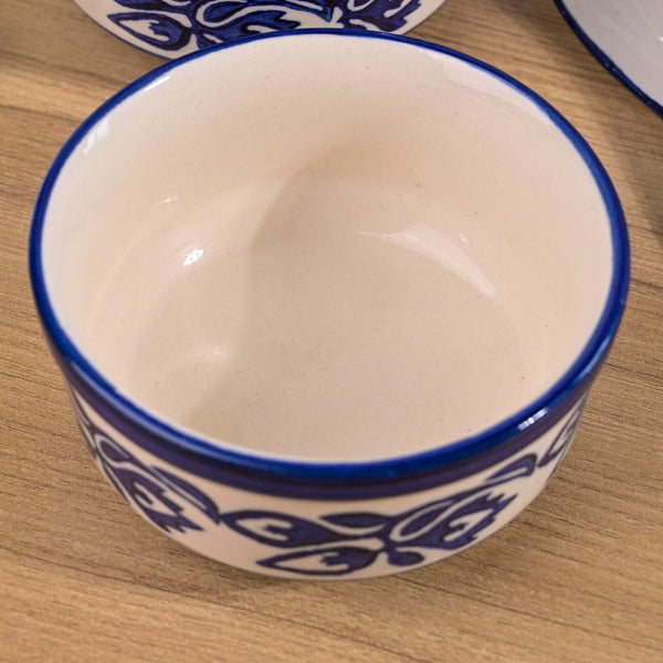 Floral Printed Porcelain Bowl (Set of 2)