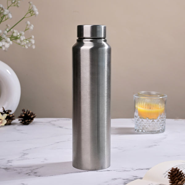 Grey Stainless Steel Bottle