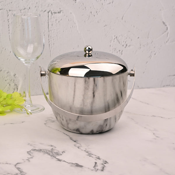 Elegant Steel Ice Bucket