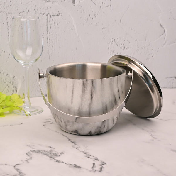 Elegant Steel Ice Bucket