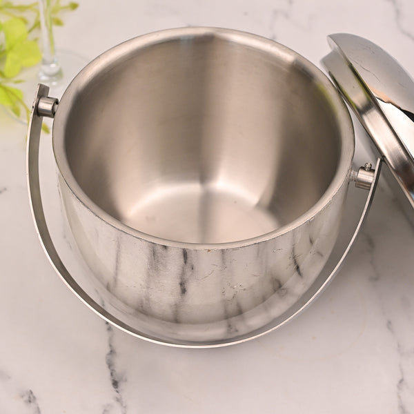 Elegant Steel Ice Bucket