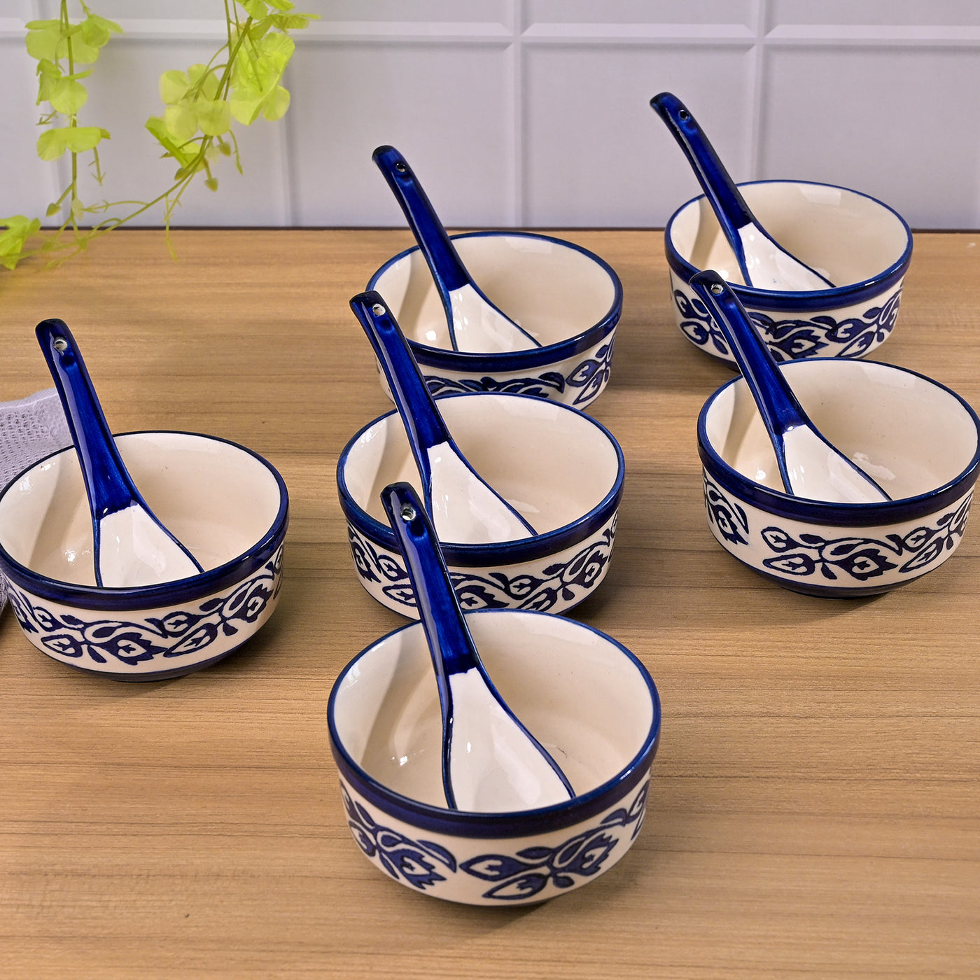 Floral Printed Porcelain Bowl Sets
