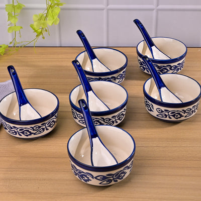 Floral Printed Porcelain Bowl Sets