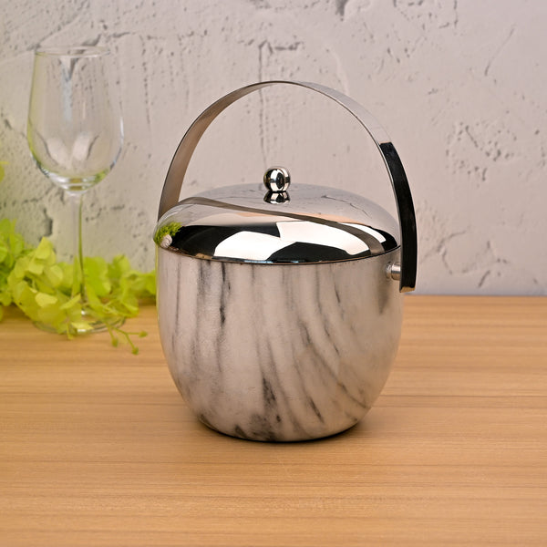 Elegant Steel Ice Bucket
