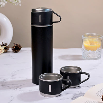 Elite Stainless Steel Insulated Vaccum Flask Set
