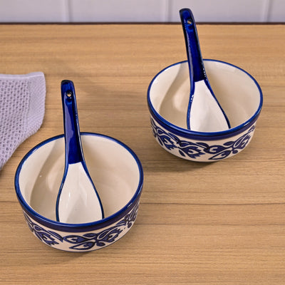 Floral Printed Porcelain Bowl Sets