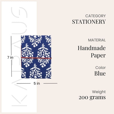 Exquisite Fabric Covered Diary (7x5inch)