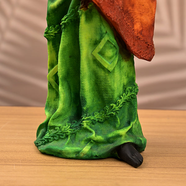 Golden Ethnic Woman Statue