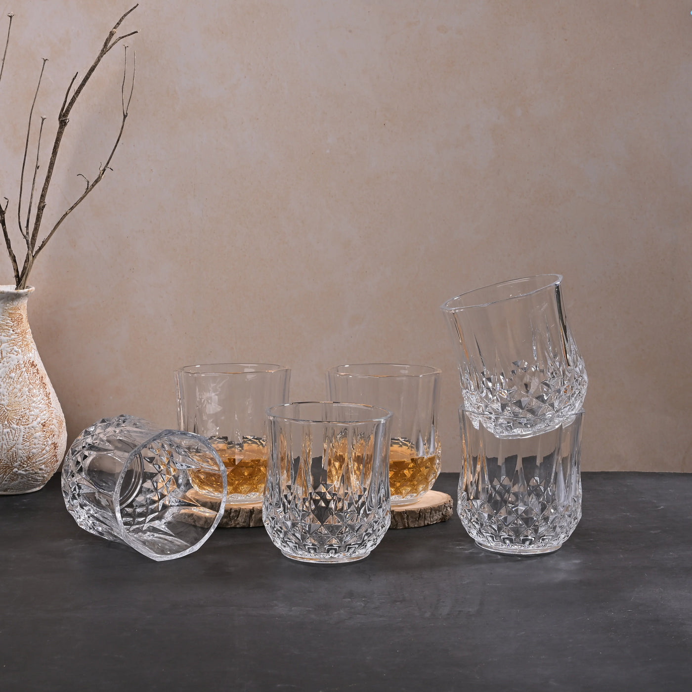 Radiant Clear Glass Set