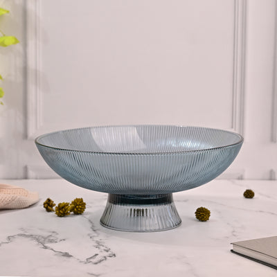Grey Tinted Fruit Bowl