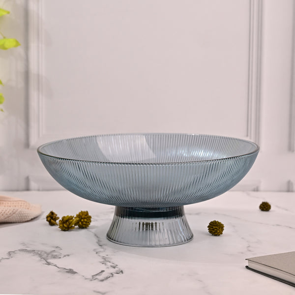 Grey Tinted Fruit Bowl