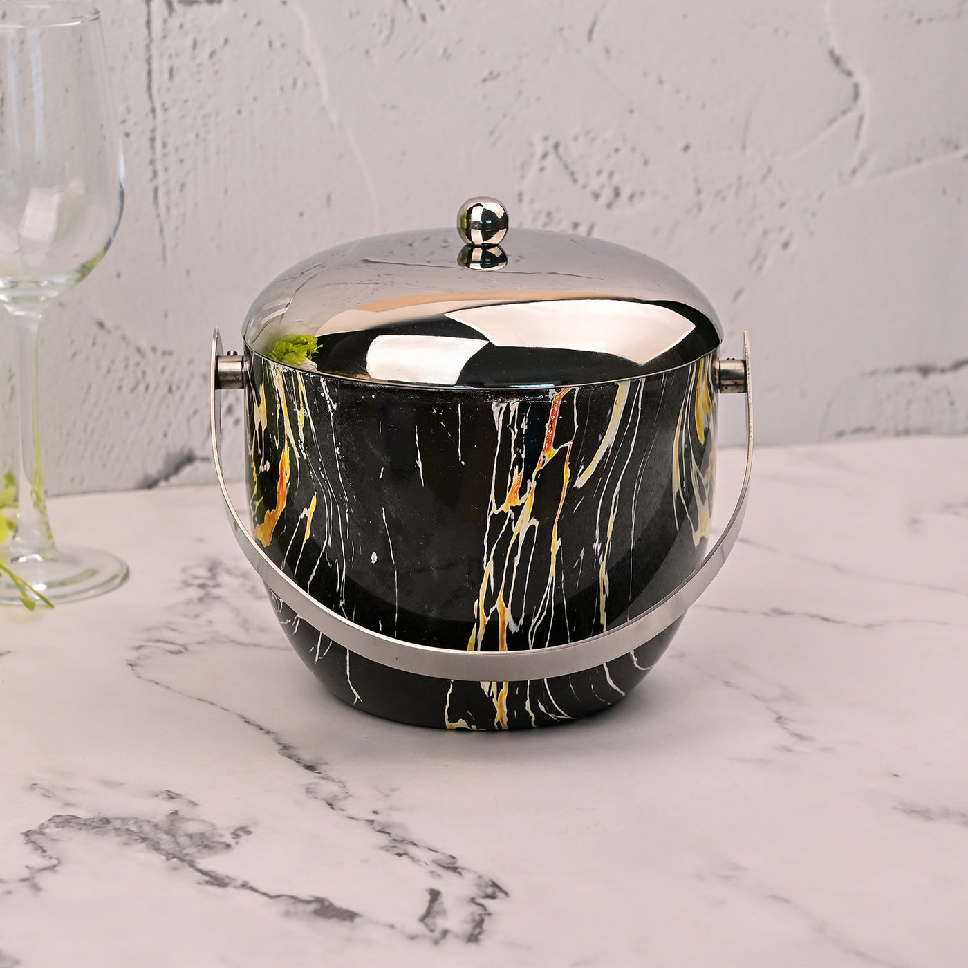 Premium Stainless Steel Ice Bucket