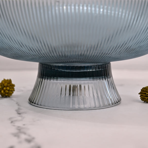 Grey Tinted Fruit Bowl