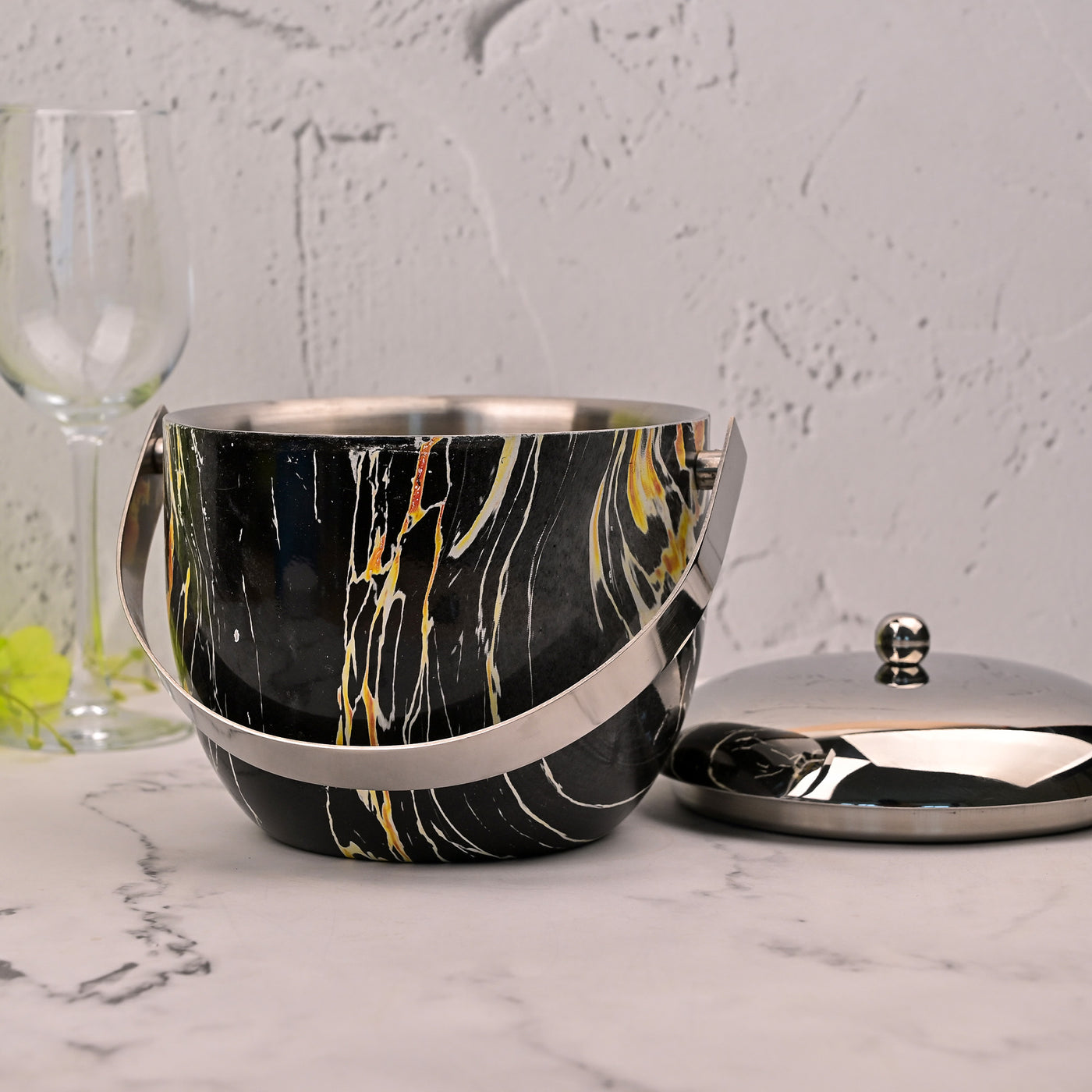 Premium Stainless Steel Ice Bucket