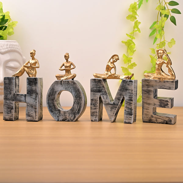 Peaceful Home Yoga Letters