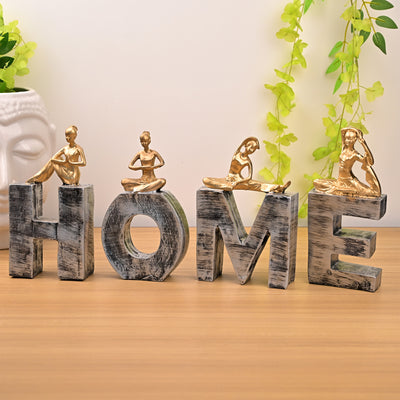 Peaceful Home Yoga Letters