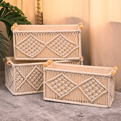 Stunning Jute Basket Set