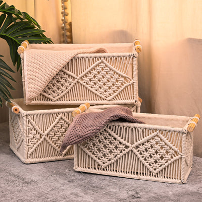 Stunning Jute Basket Set