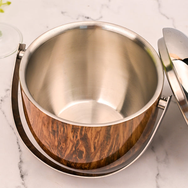 Luxe Stainless Steel Ice Bucket