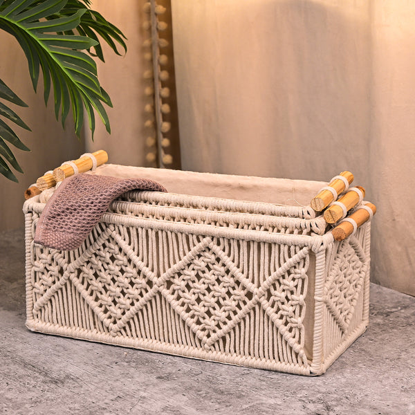 Stunning Jute Basket Set