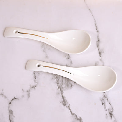 Opulent White Bowl and Saucer Sets