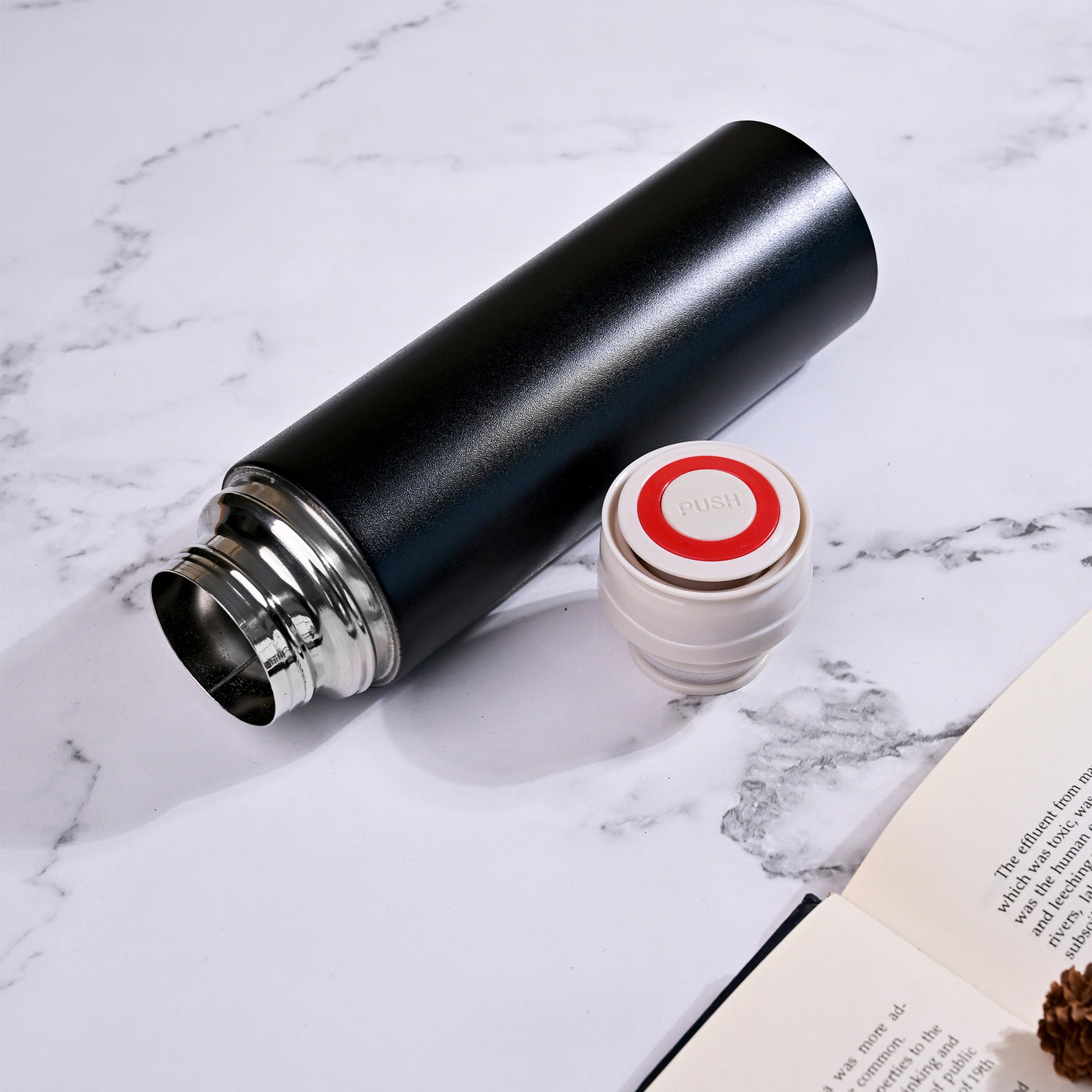 Elite Stainless Steel Insulated Vaccum Flask Set