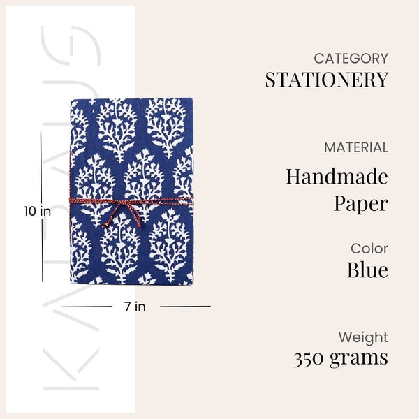 Personalised Handmade Diary (10x7inch)