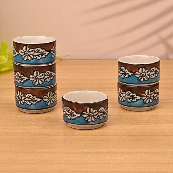 Stylish Multicoloured Mini Dip Bowl (Set of 2)