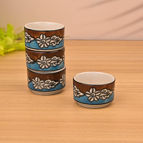 Stylish Multicoloured Mini Dip Bowl (Set of 2)