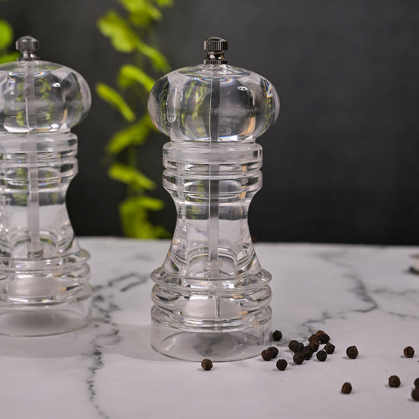 Classic Elegance Glass Condiment Set