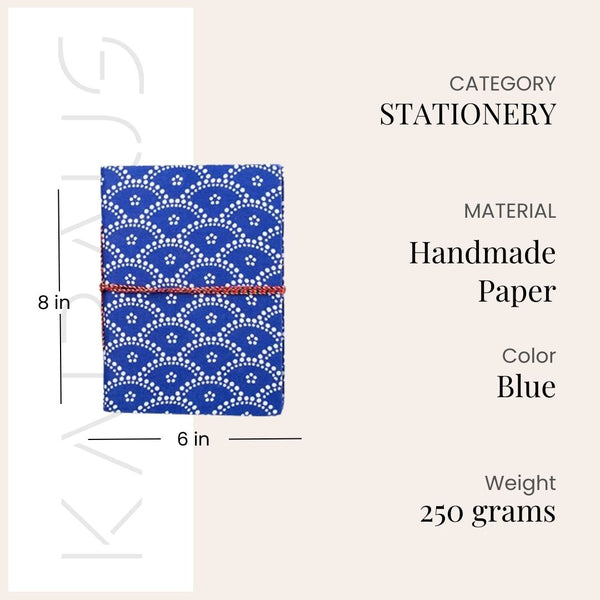 Artisan Diary with Patterned Cover (8x6inch)